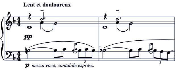 Debussy Elegie