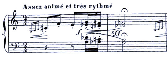 Debussy Morceau de concours