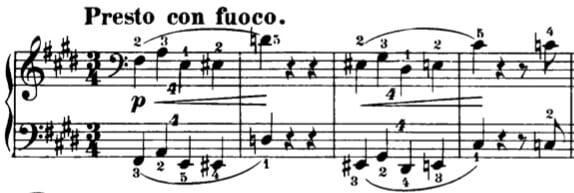 Chopin Scherzo no.3