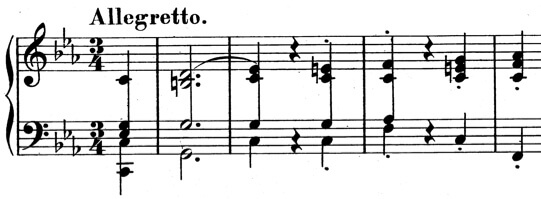 Beethoven Allegretto WoO53
