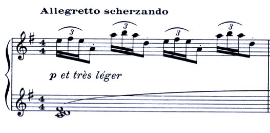 Debussy Arabesque no.2