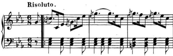 Beethoven Bagatelle no.5 op119