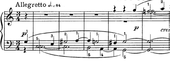 Beethoven Allegretto WoO56