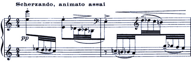 Debussy Etude no.7