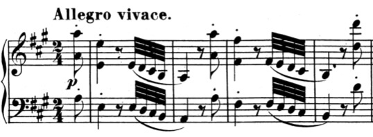 Beethoven Sonata no.2 mov1