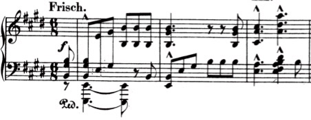 Schumann Bunte Blätter Op. 99: 3 Stücklein No. 3