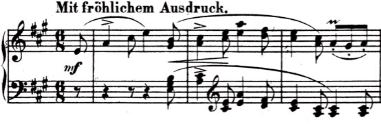 Schumann Album für die Jugend Op. 68 No. 24 Ernteliedchen