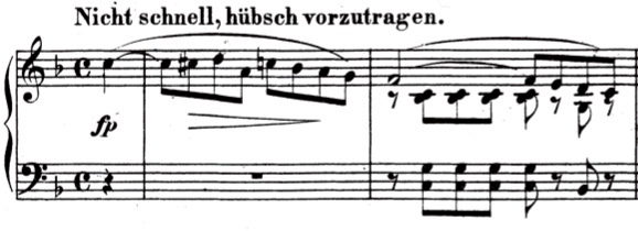 Schumann Album für die Jugend Op. 68 No. 26 ***