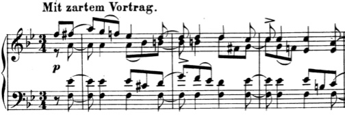 Schumann Albumblätter Op. 124 No. 9 Impromptu