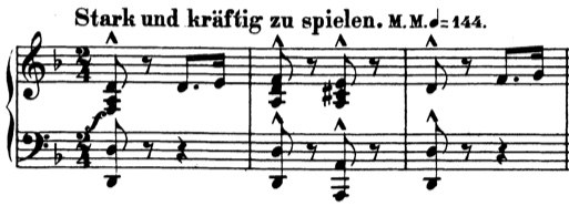 Schumann Album für die Jugend Op. 68 No. 29 Fremder Mann