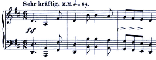 Schumann Album für die Jugend Op. 68 No. 31 Kriegslied