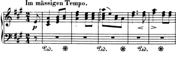 Schumann Album für die Jugend Op. 68 No. 20 Ländliches Lied
