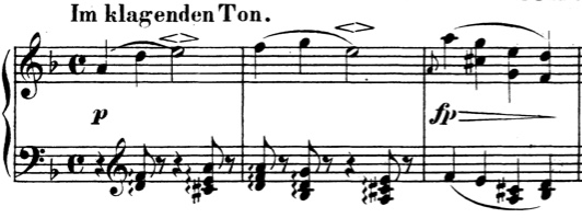 Schumann Album für die Jugend Op. 68 No. 9 Volksliedchen