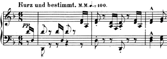 Schumann Album für die Jugend Op. 68 No. 23 Reiterstück