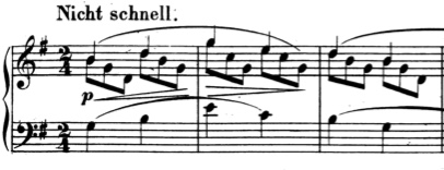 Schumann Albumblätter Op. 124 No. 6 Wiegenliedchen