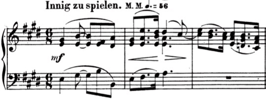Schumann Album für die Jugend Op. 68 No. 15 Frühlingsgesang