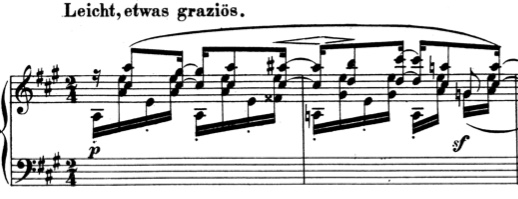 Schumann Albumblätter Op. 124 No. 19 Phantasiestück
