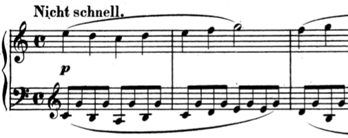 Schumann Album für die Jugend Op. 68 No. 3 Trällerliedchen