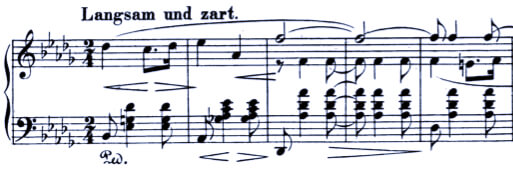 Schumann Fantasiestücke Op. 12 No. 3
