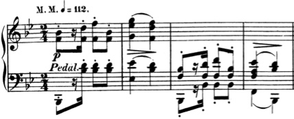 Schumann Faschingsschwank aus Wien Op. 26 3. Scherzino