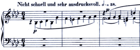 Schumann 4 Fugues Op. 72 No. 3