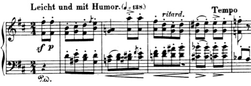 Schumann Novelletten Op. 21 No. 3
