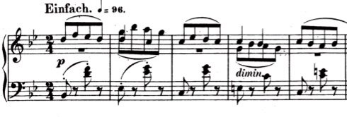 Schumann Waldszenen Op. 82 No. 3 Einsame Blumen