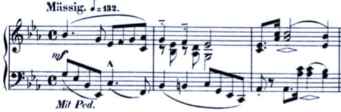 Schumann Waldszenen Op. 82 No. 6 Herberge