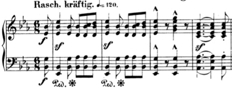 Schumann Waldszenen Op. 82 No. 8 Jagdlied