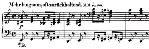Schumann Nachtstücke Op. 23 No. 1