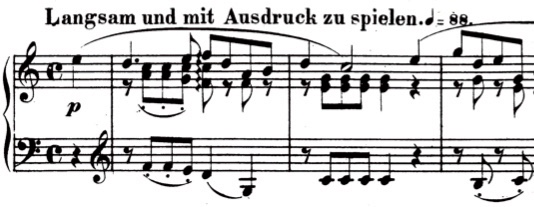 Schumann Album für die Jugend Op. 68 No. 21***