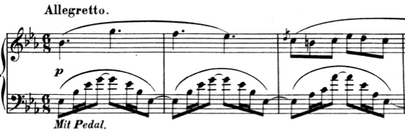 Schumann Albumblätter Op. 124 No. 16 Schlummerlied