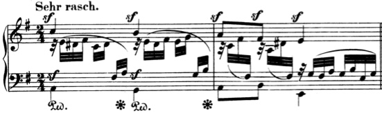 Schumann Bunte Blätter Op. 99: 3 Stücklein No. 2