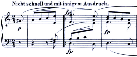 Schumann Album für die Jugend Op. 68 No. 27 Canonisches Liedchen