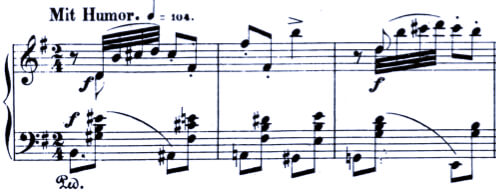 Schumann David Op. 6 No. 12