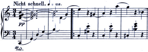 Schumann David Op. 6 No. 18