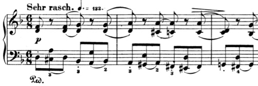 Schumann David Op. 6 No. 6