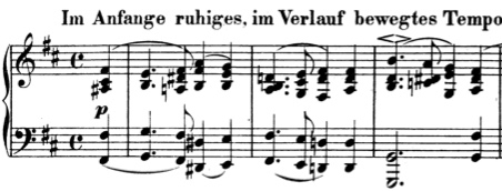 Schumann Gesänge der Frühe Op. 133 No. 5