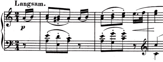 Schumann Album für die Jugend Op. 68 No. 6 Armes Waisenkind