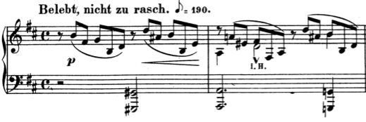 Schumann Gesänge der Frühe Op. 133 No. 2