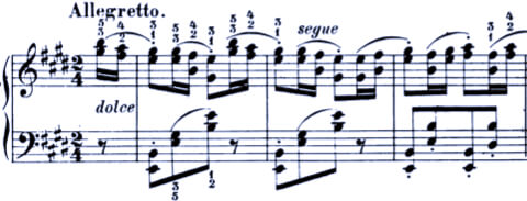 Scumann Etudes after Paganini Op. 3-2