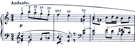 Schumann Etudes after Paganini Op. 3-3
