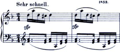 Schumann Albumblätter Op. 124 No. 1 Impromptu