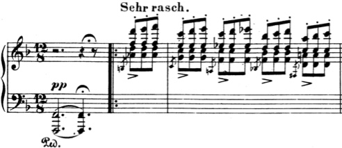 Schumann Albumblätter Op. 124 No. 14 Vision