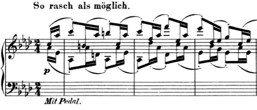 Schumann Albumblätter Op. 124 No. 17 Elfe