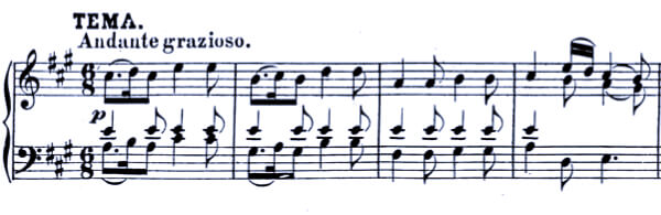 Mozart Piano sonata No.11 mov.1