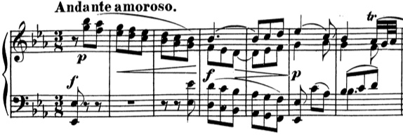 Mozart Piano sonata no.3 mov.2