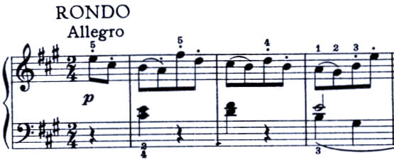 Mozart Wiener Sonatinen no.2 mov.4