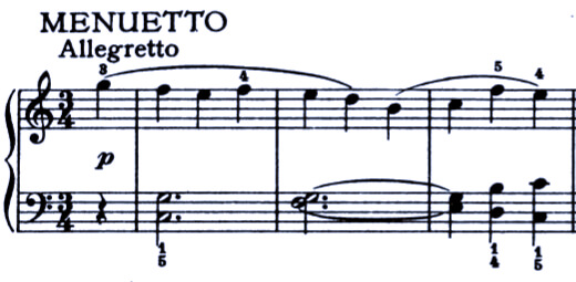 Mozart Wiener Sonatinen no.6 mov.2