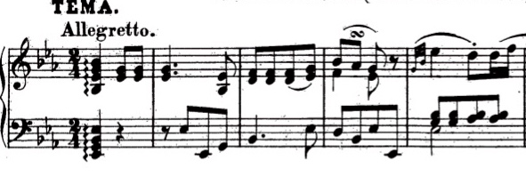 Mozart 12variations K 354